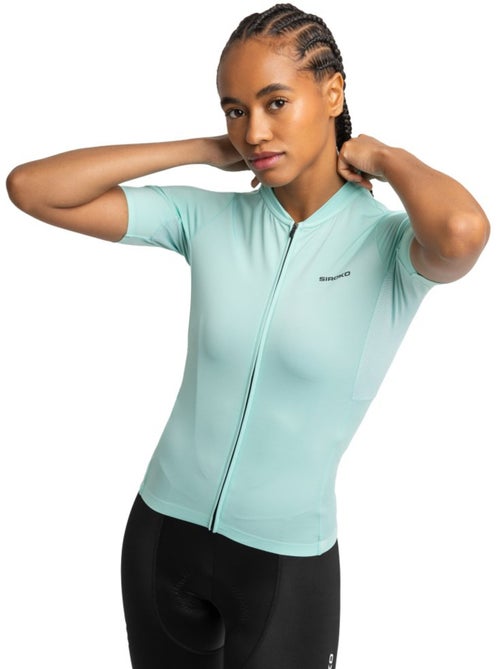 Maillot ciclismo reciclado manga corta mujer ciclismo mujer m6r fresh - Kiabi Maillot ciclismo reciclado manga corta mujer ciclismo mujer m6r fresh - Kiabi