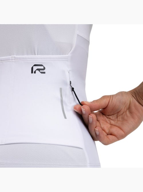 Maillot ciclismo reciclado manga corta mujer ciclismo mujer m6r pure - Kiabi Maillot ciclismo reciclado manga corta mujer ciclismo mujer m6r pure - Kiabi