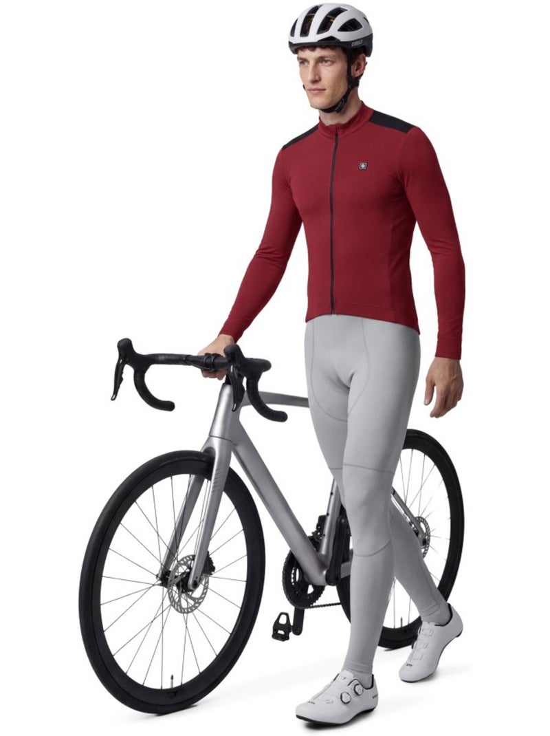 Maillot ciclismo térmico hombre ciclismo hombre srx m4 grupetto Rojo - Kiabi