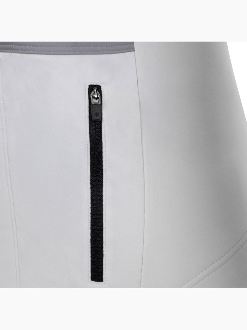 Maillot ciclismo térmico hombre ciclismo hombre srx m4 poggio Blanco Gris - Kiabi
