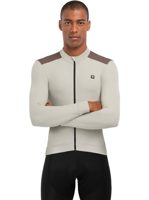 Maillot ciclismo térmico hombre ciclismo hombre srx m4 sandhill - Kiabi Maillot ciclismo térmico hombre ciclismo hombre srx m4 sandhill - Kiabi