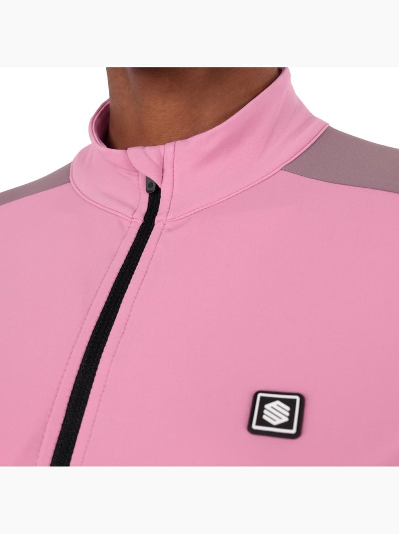 Maillot ciclismo térmico mujer ciclismo mujer srx m4-w fedaia Rosa - Kiabi