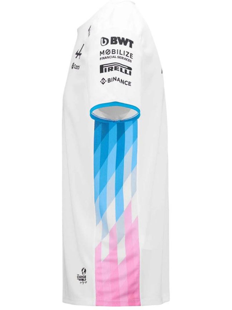 Maillot de Ciclismo Kappa para Hombre Blanco - Kiabi