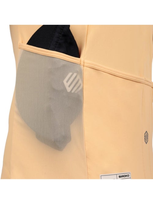 Maillot de gravel manga corta hombre ciclismo hombre gm2 golden pedals yellow - Kiabi Maillot de gravel manga corta hombre ciclismo hombre gm2 golden pedals yellow - Kiabi
