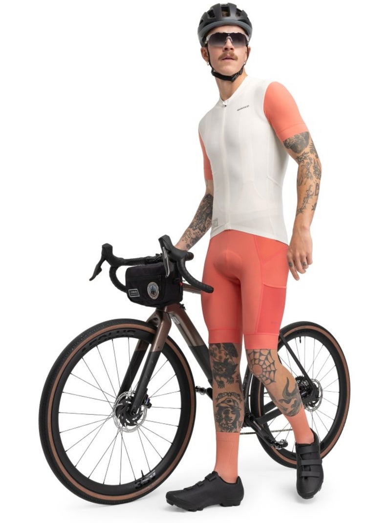 Maillot de gravel manga corta hombre ciclismo hombre gm2 gravitas Blanco - Kiabi