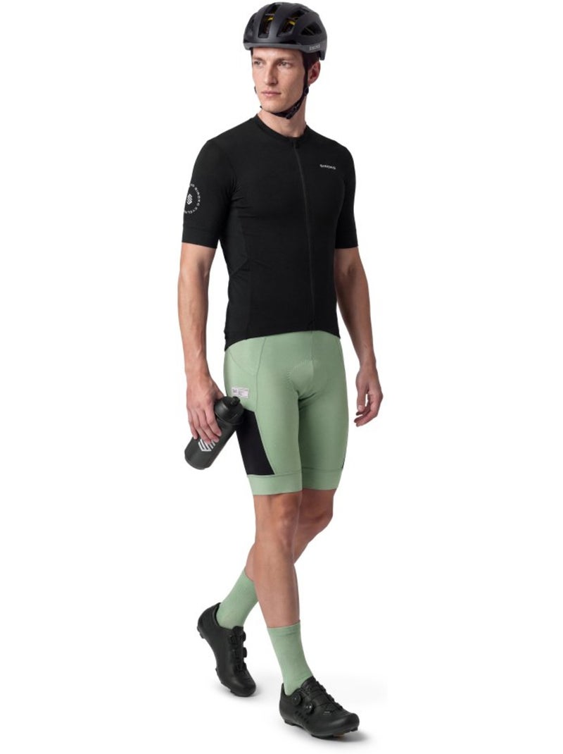 Maillot de gravel manga corta hombre ciclismo hombre gm2 tasmania Negro - Kiabi