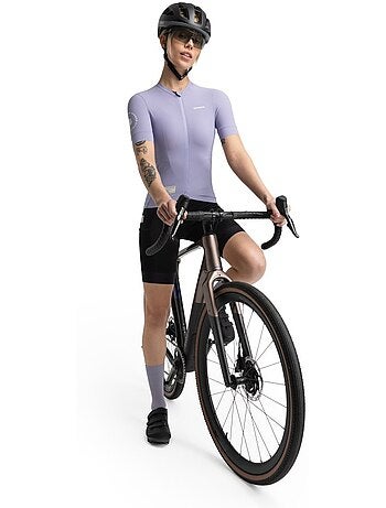 Maillot de gravel manga corta mujer ciclismo mujer gm2 andina