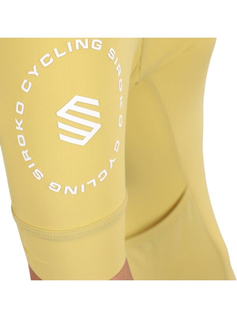 Maillot de gravel manga corta mujer ciclismo mujer gm2-w golden pedals green Amarillo - Kiabi