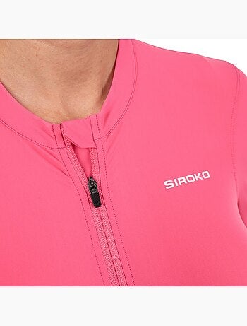 Maillot de gravel manga corta mujer ciclismo mujer gm2-w golden pedals