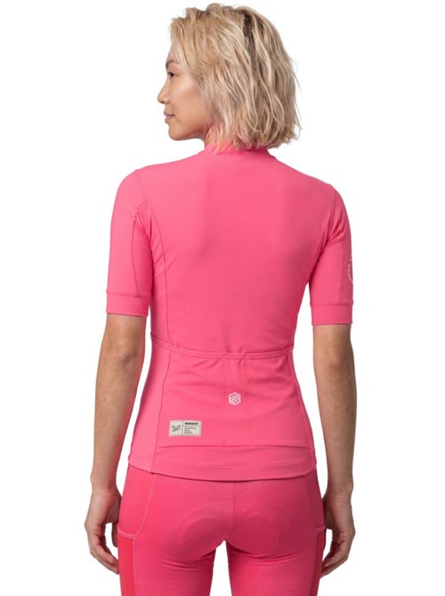 Maillot de gravel manga corta mujer ciclismo mujer gm2-w golden pedals - Kiabi Maillot de gravel manga corta mujer ciclismo mujer gm2-w golden pedals - Kiabi