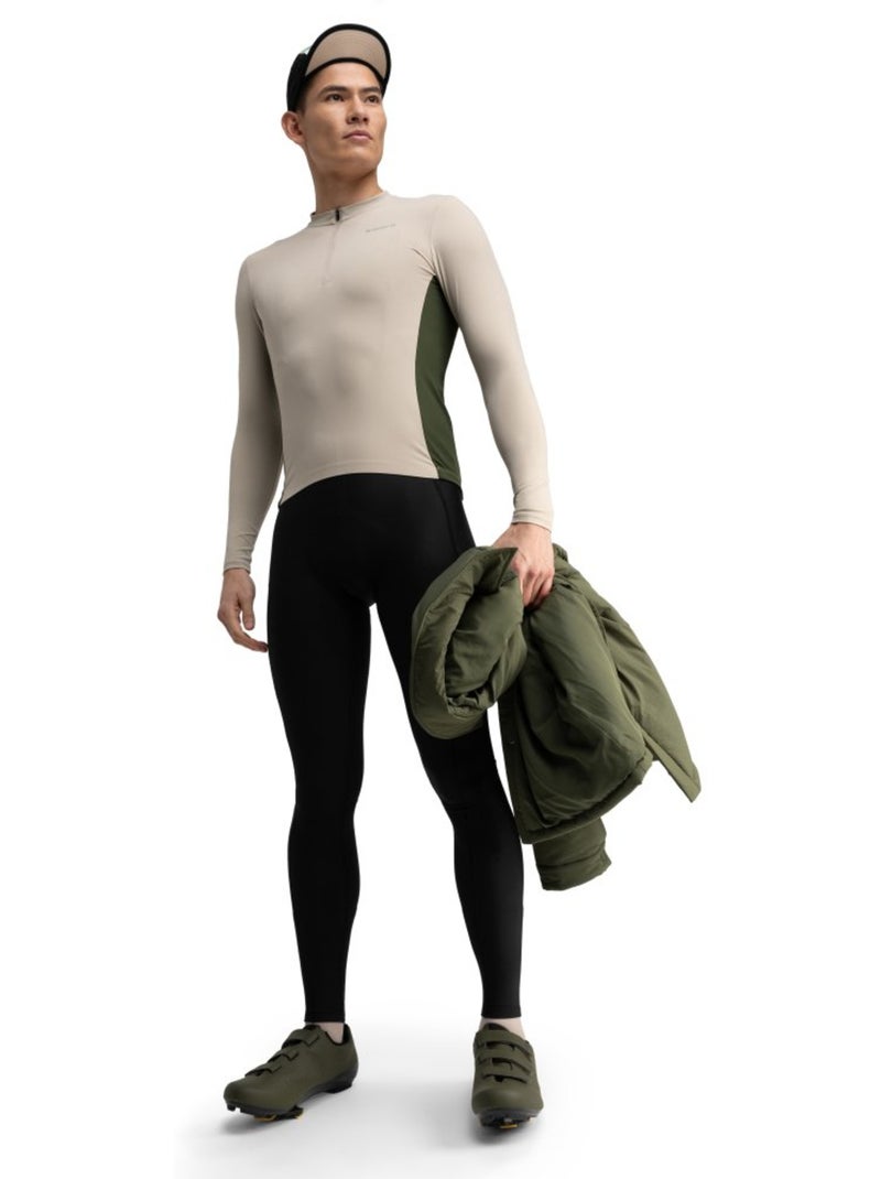 Maillot de gravel manga larga hombre ciclismo hombre gm3 dempster Beige - Kiabi
