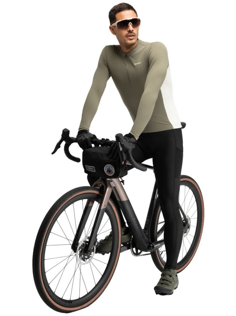 Maillot de gravel manga larga hombre ciclismo hombre gm3 trailblaze Verde - Kiabi