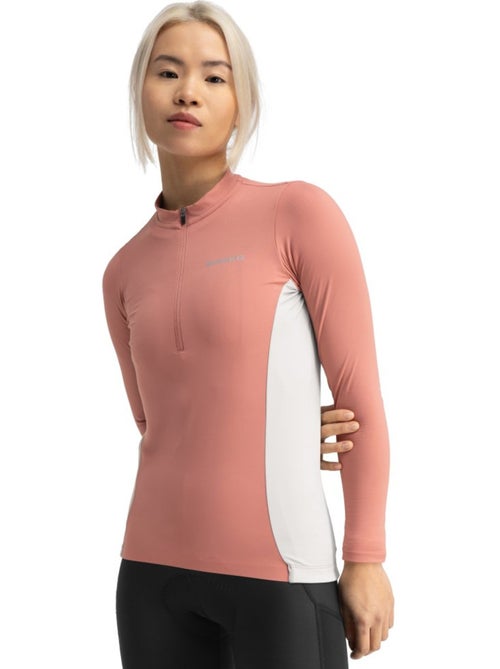 Maillot de gravel manga larga mujer ciclismo mujer gm3 hokkaido - Kiabi