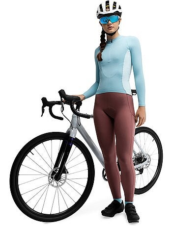 Maillot de gravel manga larga mujer ciclismo mujer gm3-w bordala