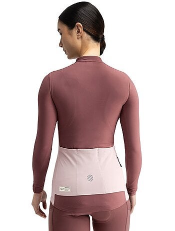 Maillot de gravel manga larga mujer ciclismo mujer gm3-w polvareda