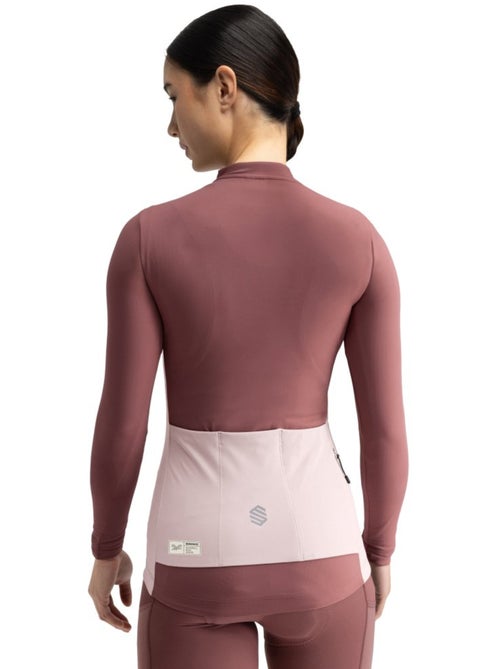 Maillot de gravel manga larga mujer ciclismo mujer gm3-w polvareda - Kiabi Maillot de gravel manga larga mujer ciclismo mujer gm3-w polvareda - Kiabi