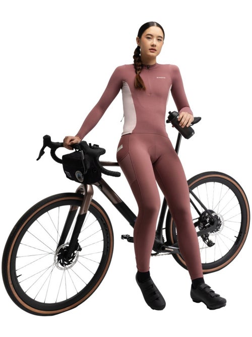 Maillot de gravel manga larga mujer ciclismo mujer gm3-w polvareda - Kiabi Maillot de gravel manga larga mujer ciclismo mujer gm3-w polvareda - Kiabi