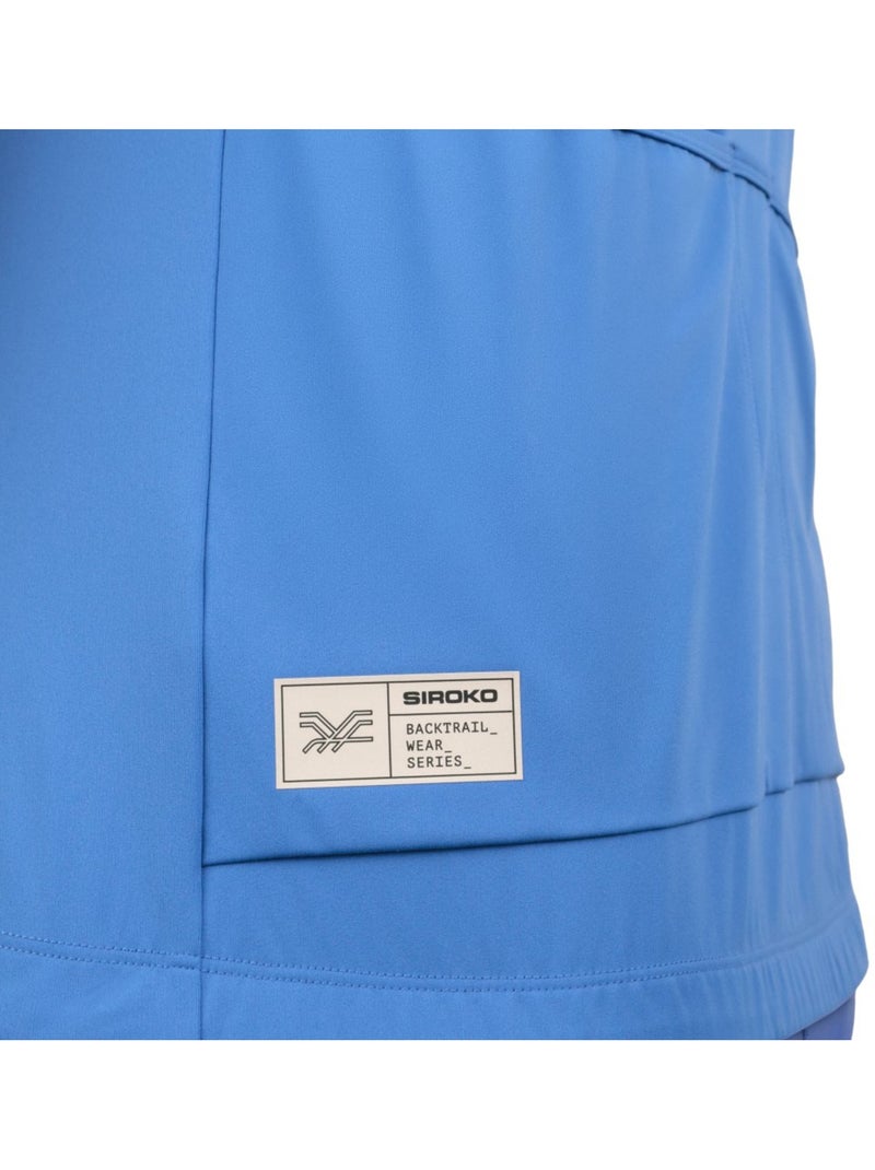 Maillot de gravel media cremallera hombre ciclismo hombre gm5 terraquest Azul - Kiabi