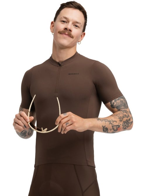 Maillot de gravel media cremallera hombre ciclismo hombre gm5 terraquest - Kiabi Maillot de gravel media cremallera hombre ciclismo hombre gm5 terraquest - Kiabi