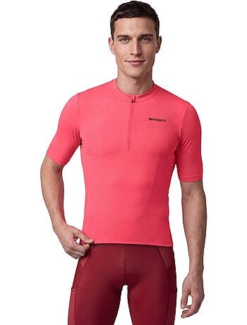 Maillot de gravel media cremallera hombre ciclismo hombre gm5 terraquest