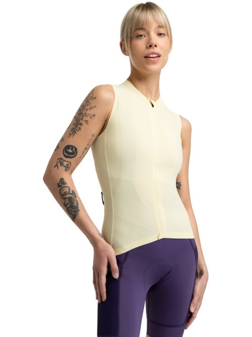 Maillot de gravel sin mangas mujer ciclismo mujer gm4 strata light - Kiabi