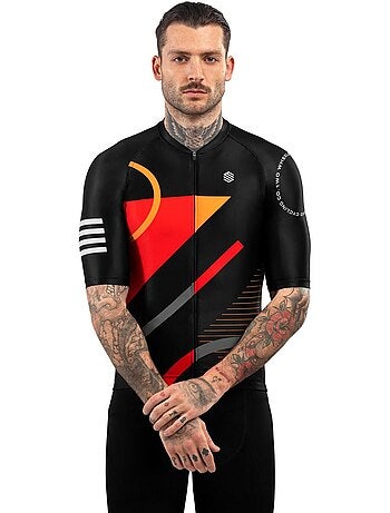 Maillot de manga corta hombre ciclismo hombre m2 colorado