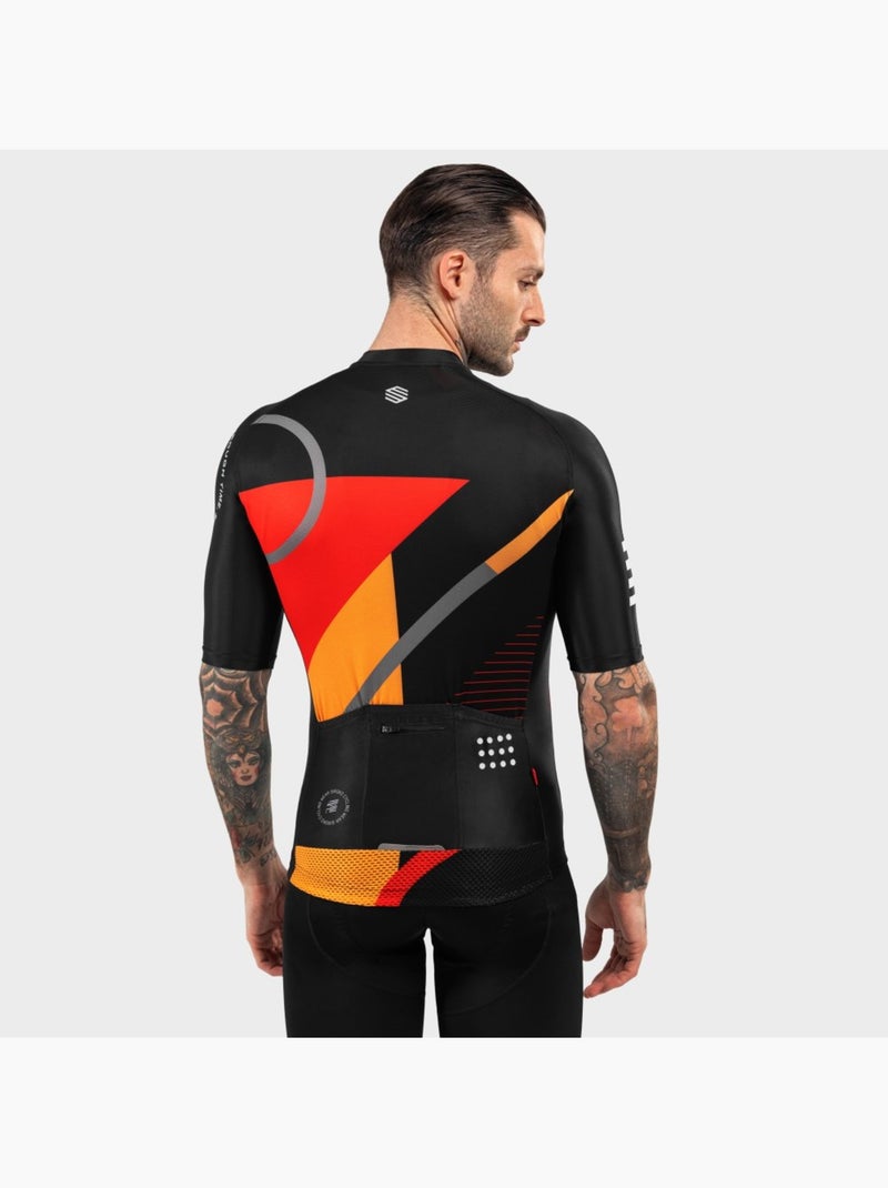 Maillot de manga corta hombre ciclismo hombre m2 colorado Negro - Kiabi