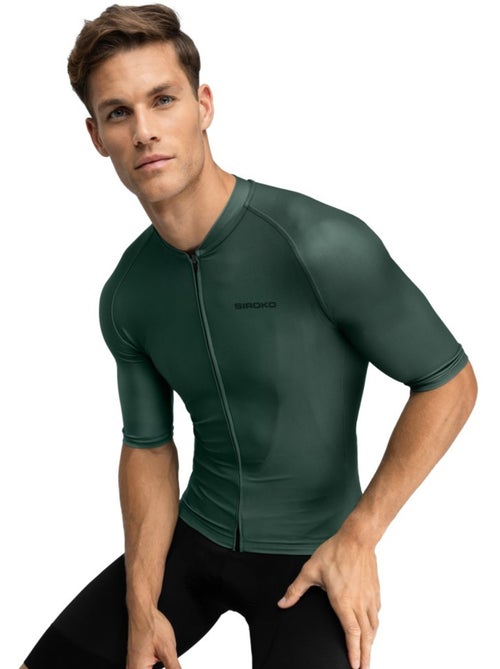 Maillot de manga corta hombre ciclismo hombre m2 dirty road - Kiabi Maillot de manga corta hombre ciclismo hombre m2 dirty road - Kiabi