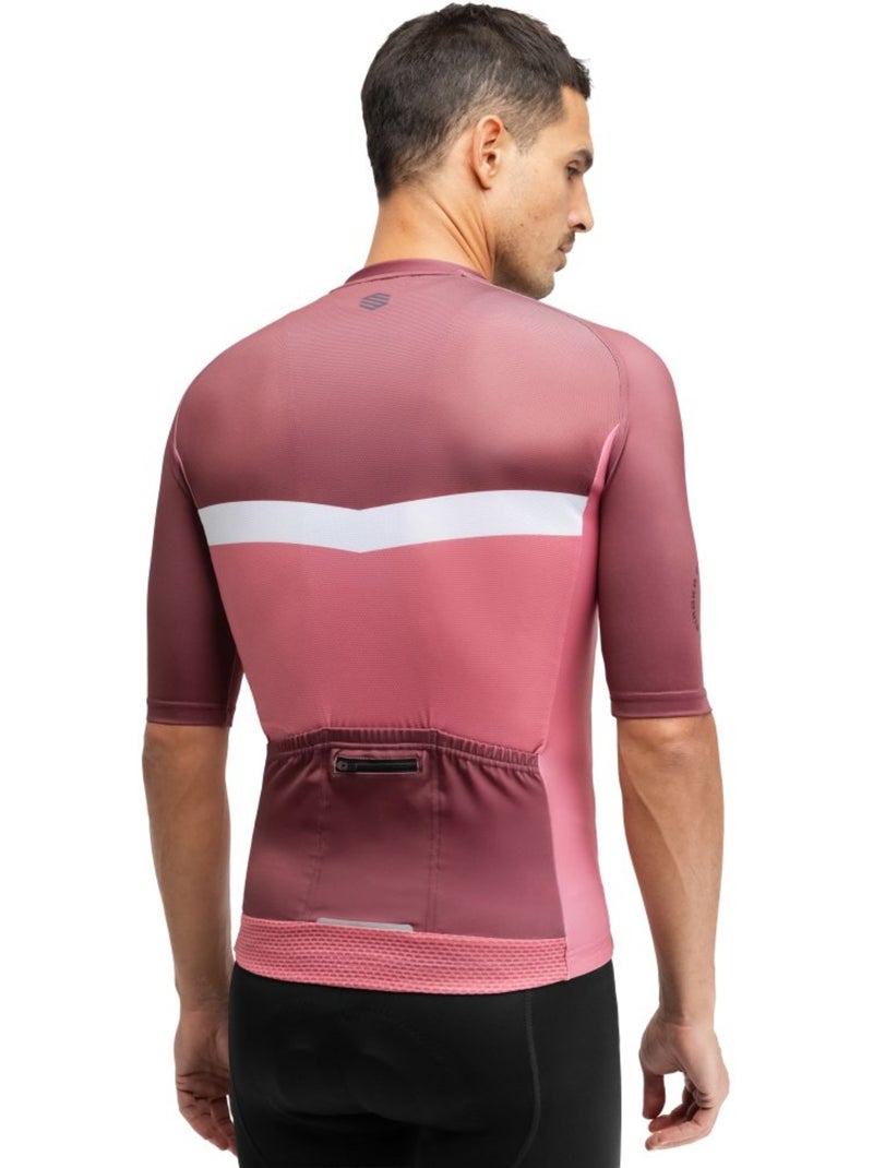 Maillot de manga corta hombre ciclismo hombre m2 ezaro Rojo - Kiabi