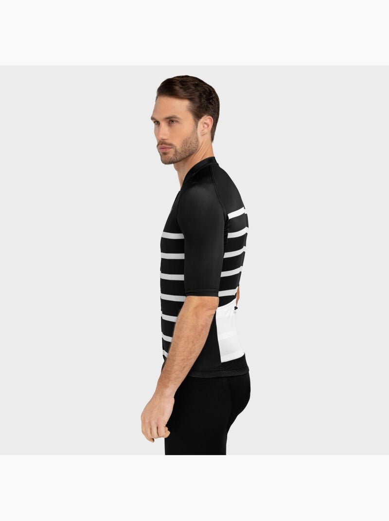 Maillot de manga corta hombre ciclismo hombre m2 moors Negro - Kiabi