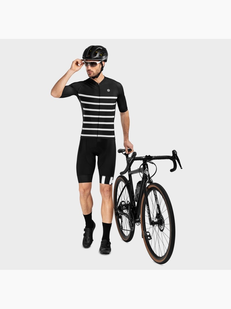 Maillot de manga corta hombre ciclismo hombre m2 moors Negro - Kiabi