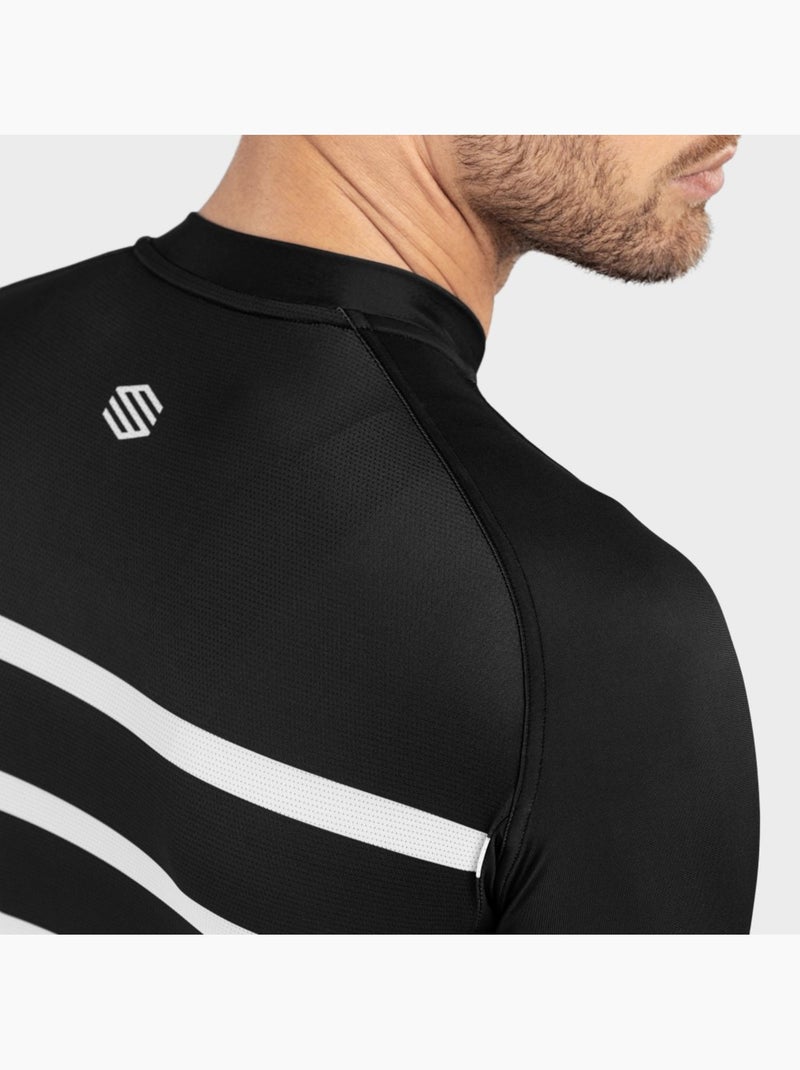 Maillot de manga corta hombre ciclismo hombre m2 moors Negro - Kiabi
