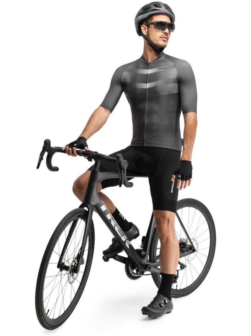 Maillot de manga corta hombre ciclismo hombre m2 morcuera Negro - Kiabi