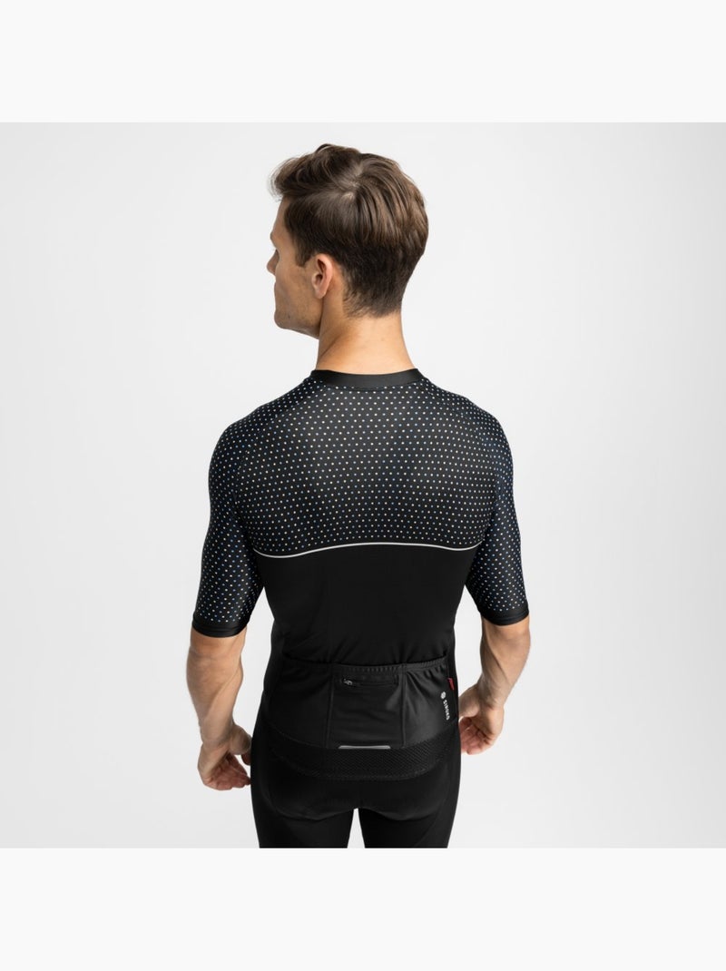 Maillot de manga corta hombre ciclismo hombre m2 mount evans Negro - Kiabi