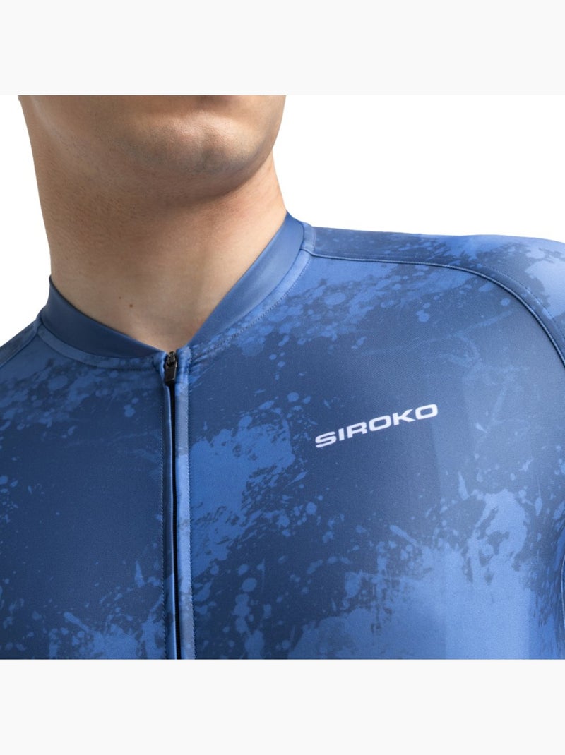 Maillot de manga corta hombre ciclismo hombre m2 nitro Azul - Kiabi