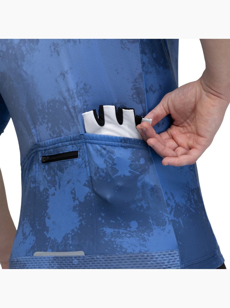 Maillot de manga corta hombre ciclismo hombre m2 nitro Azul - Kiabi