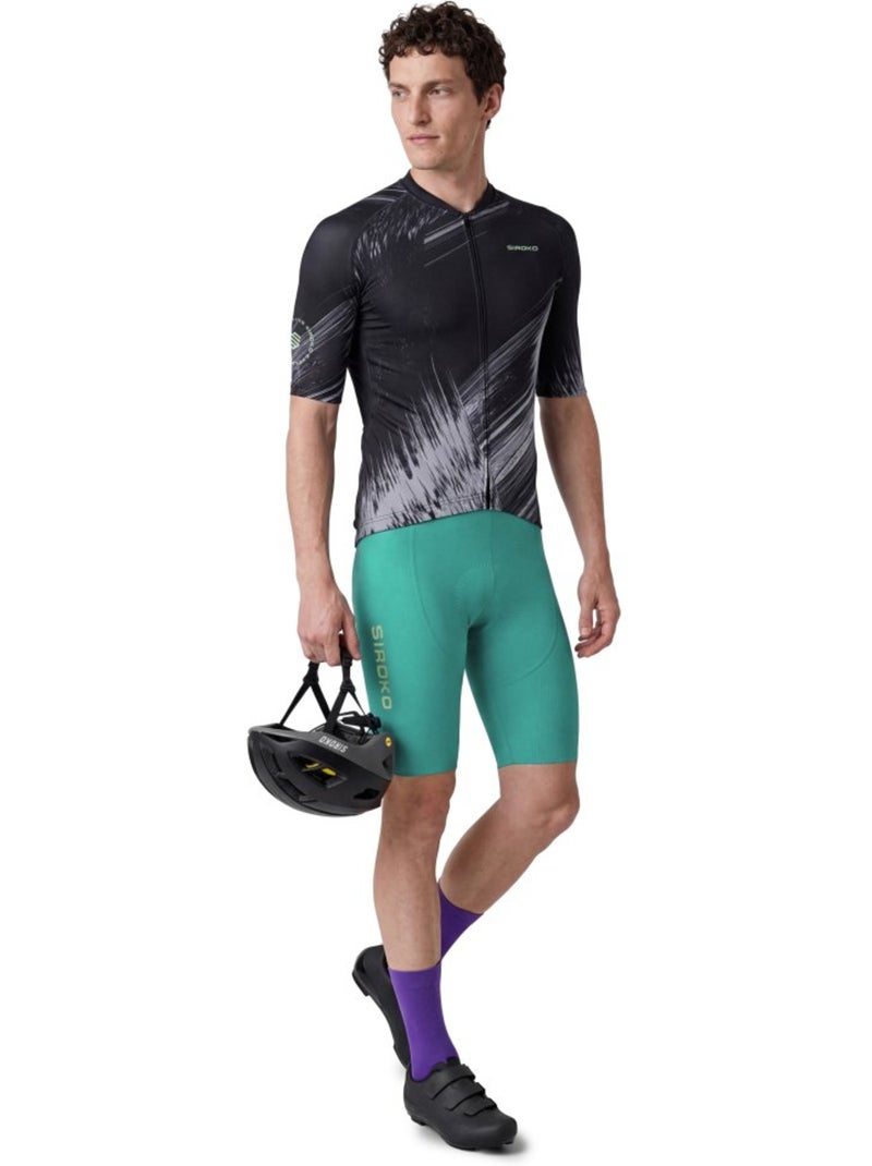 Maillot de manga corta hombre ciclismo hombre m2 nrc Negro - Kiabi