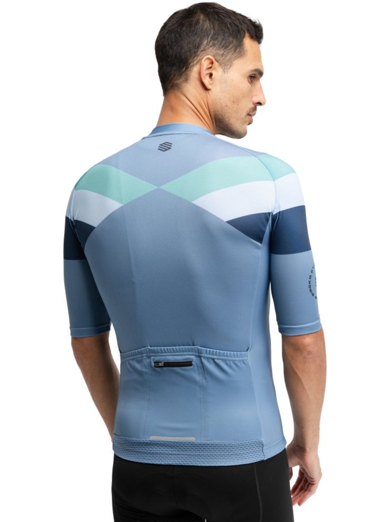 Maillot de manga corta hombre ciclismo hombre m2 susten Azul - Kiabi