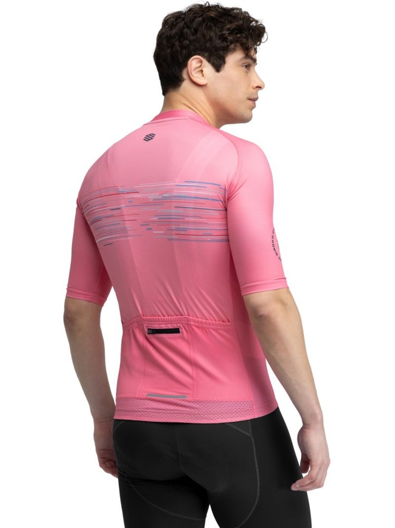 Maillot de manga corta hombre ciclismo hombre m2 toscano Coral - Kiabi