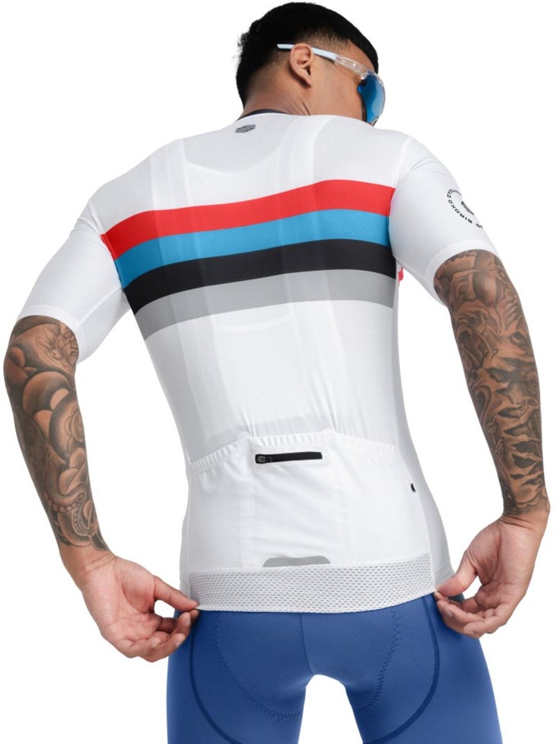Maillot de manga corta hombre ciclismo hombre m2 westfalia Blanco - Kiabi