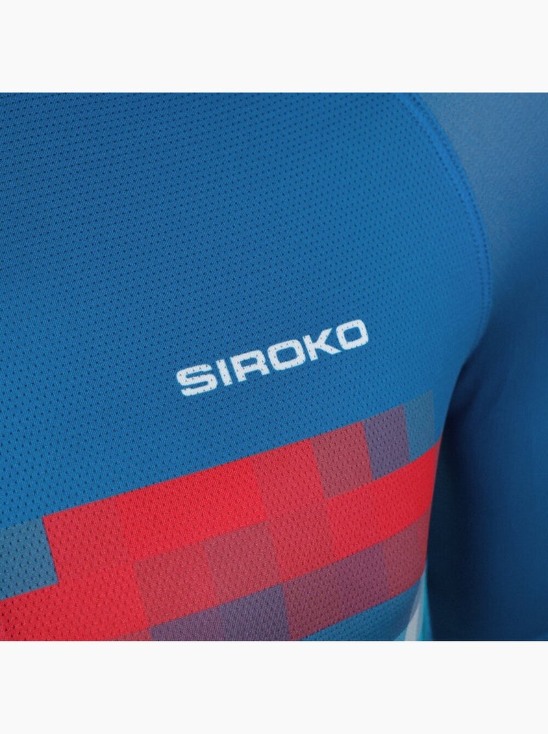 Maillot de manga corta hombre ultraligero ciclismo hombre m3 nrc Azul - Kiabi