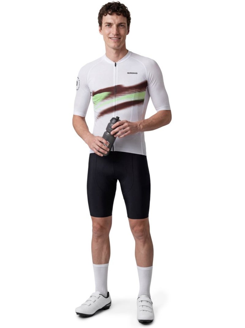 Maillot de manga corta hombre ultraligero ciclismo hombre m3 nrc Blanco - Kiabi