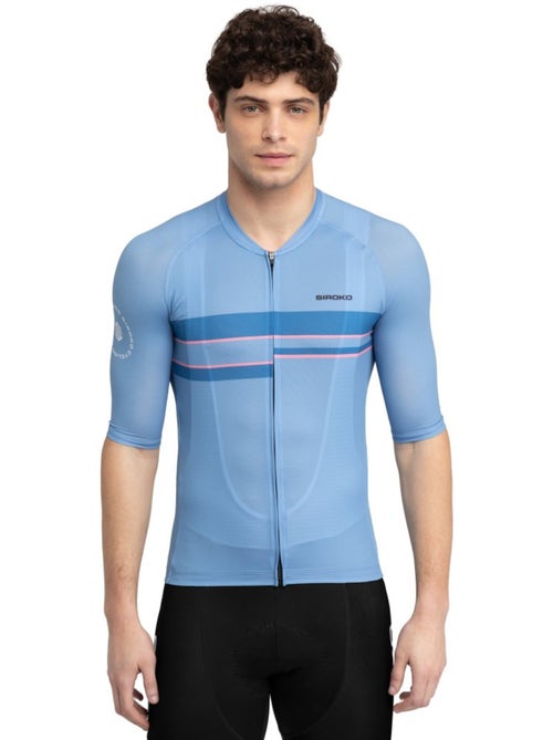 Maillot de manga corta hombre ultraligero ciclismo hombre m3 vista - Kiabi