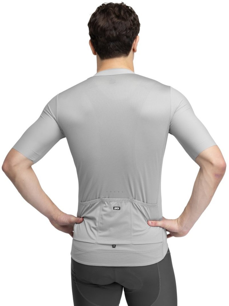 Maillot de manga corta hombre ultraligero ciclismo hombre srx climb Beige gris - Kiabi