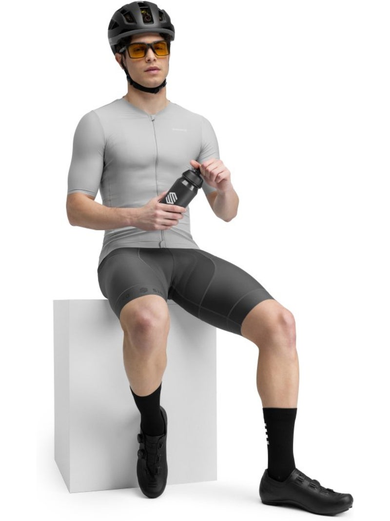 Maillot de manga corta hombre ultraligero ciclismo hombre srx climb Beige gris - Kiabi