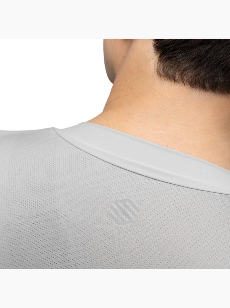 Maillot de manga corta hombre ultraligero ciclismo hombre srx climb Beige gris - Kiabi