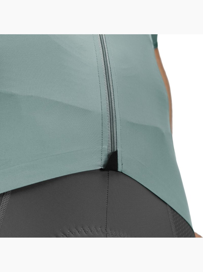 Maillot de manga corta hombre ultraligero ciclismo hombre srx dauphiné Verde oscuro - Kiabi