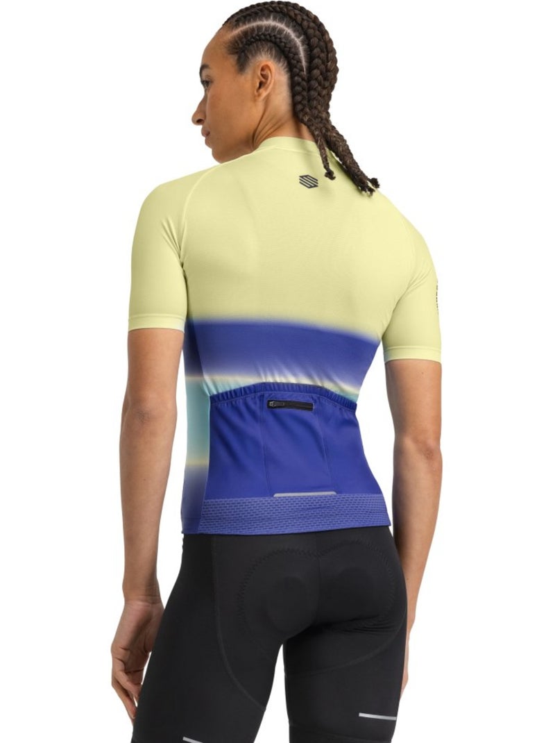 Maillot de manga corta mujer ciclismo mujer m2 bora Verde - Kiabi