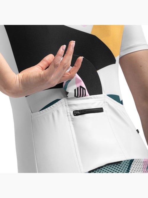 Maillot de manga corta mujer ciclismo mujer m2 pinerolo - Kiabi Maillot de manga corta mujer ciclismo mujer m2 pinerolo - Kiabi