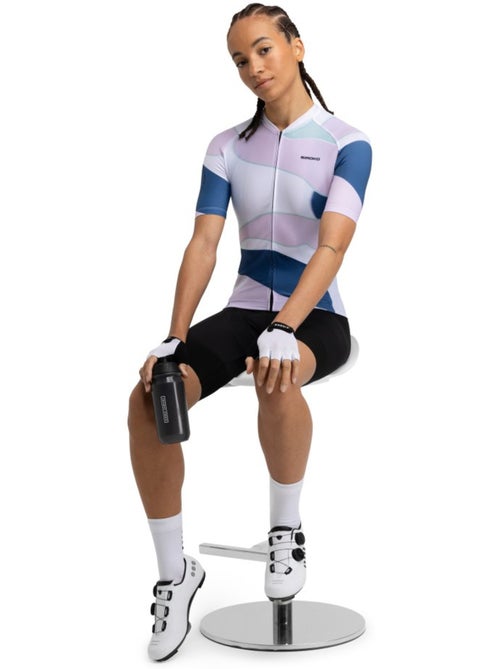 Maillot de manga corta mujer ciclismo mujer m2 provence - Kiabi